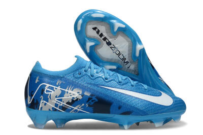 Nike Air Zoom Mercurial Vapor 16 Elite FG Football Boots - Blue/White