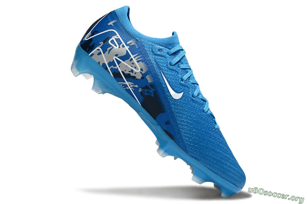 Nike Air Zoom Mercurial Vapor 16 Elite FG Football Boots - Blue/White 4