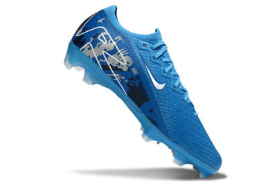 Nike Air Zoom Mercurial Vapor 16 Elite FG Football Boots - Blue/White