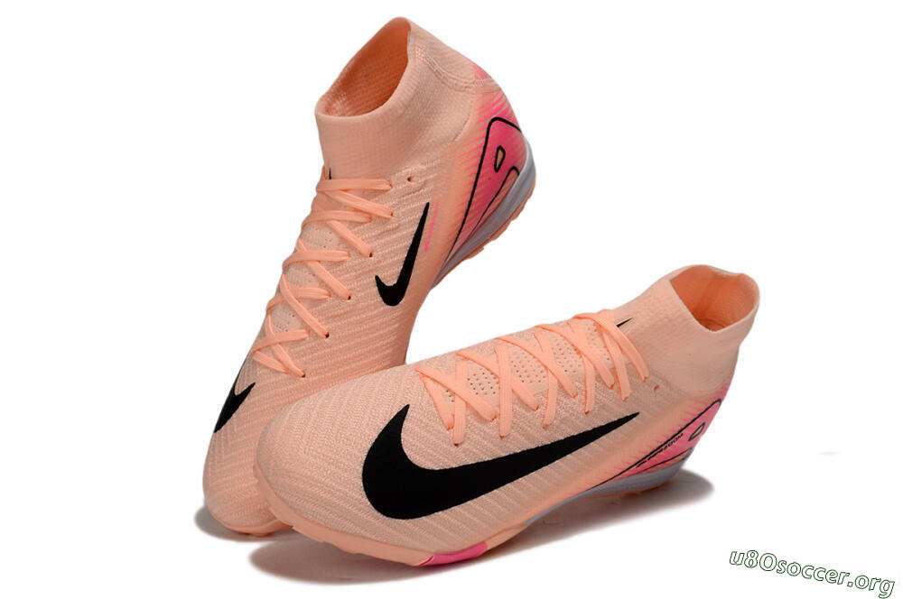 Nike Air Zoom Mercurial Superfly 10 Elite TF Football Shoes - Pink/Black/Red 0