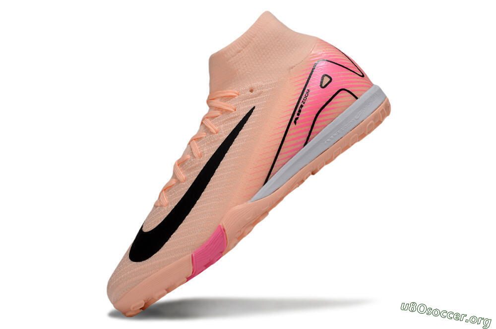 Nike Air Zoom Mercurial Superfly 10 Elite TF Football Shoes - Pink/Black/Red 5