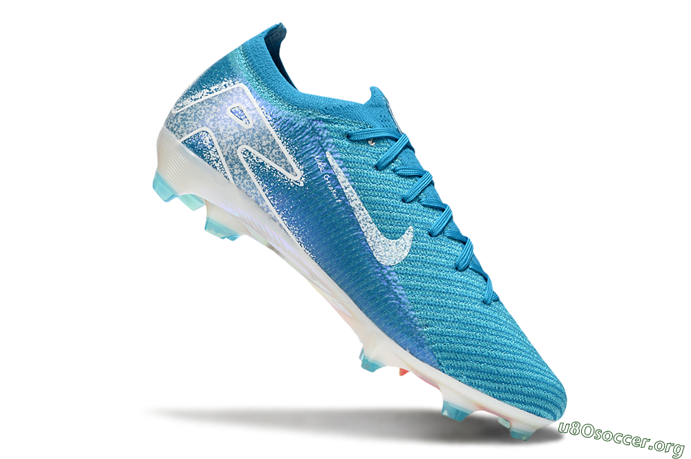 Nike Air Zoom Mercurial Vapor 16 Elite FG Football Boots - Blue/White 5
