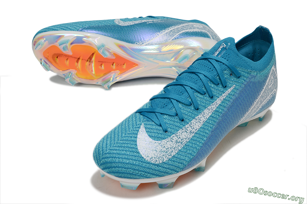 Nike Air Zoom Mercurial Vapor 16 Elite FG Football Boots - Blue/White 0
