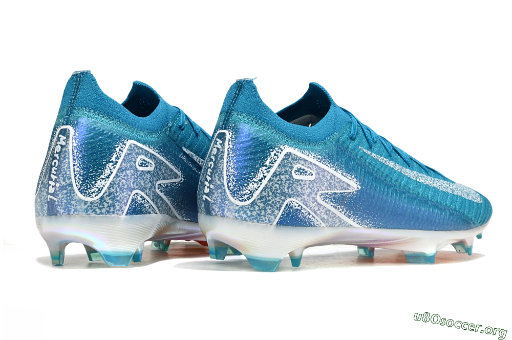 Nike Air Zoom Mercurial Vapor 16 Elite FG Football Boots - Blue/White 7