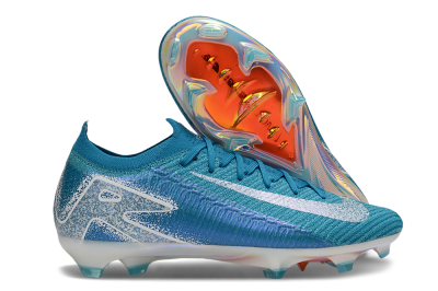 Nike Air Zoom Mercurial Vapor 16 Elite FG Football Boots - Blue/White