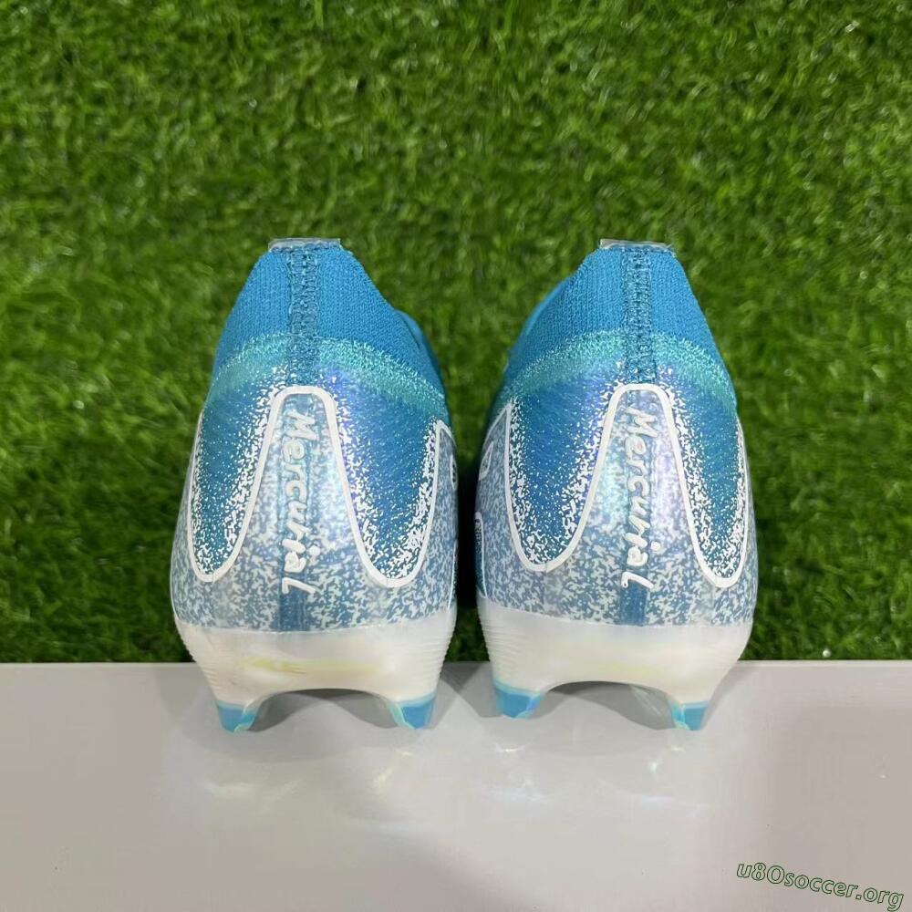 Nike Air Zoom Mercurial Vapor 16 Elite FG Football Boots - Blue/White