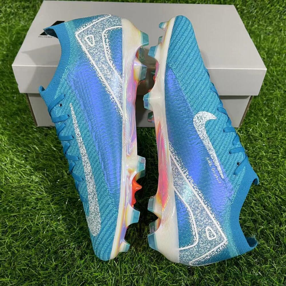 Nike Air Zoom Mercurial Vapor 16 Elite FG Football Boots - Blue/White
