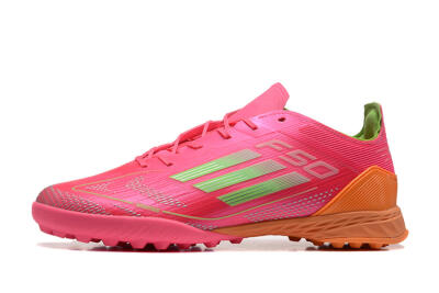 Adidas F50 Pro TF Football Shoes - Red/Yellow/Orange