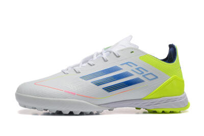 Adidas F50 Pro TF Football Shoes - Grey/Blue/Yellow