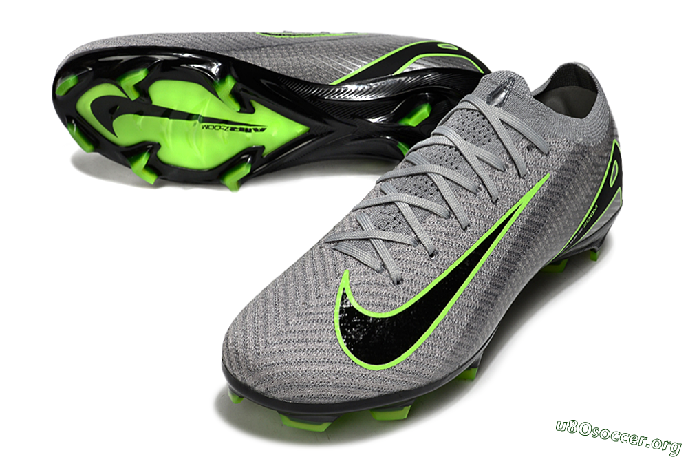 Nike Air Zoom Mercurial Vapor 16 Elite FG Football Boots - Grey/Yellow/Black 0
