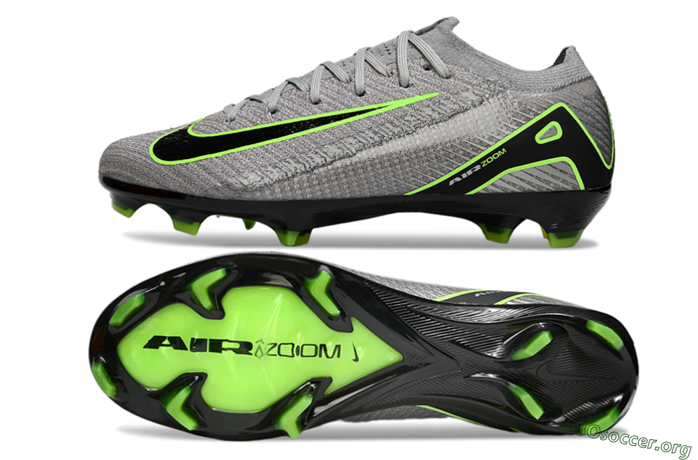 Nike Air Zoom Mercurial Vapor 16 Elite FG Football Boots - Grey/Yellow/Black 1