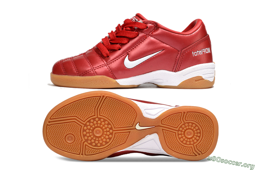 Nike Total 90 III IC Football Shoes - Red/White 1