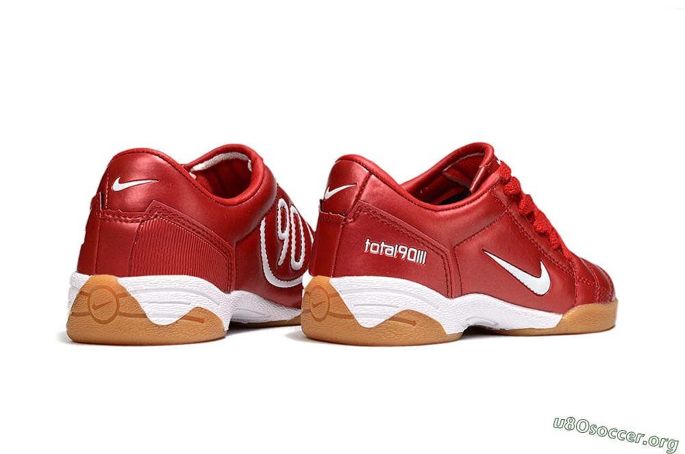 Nike Total 90 III IC Football Shoes - Red/White 6