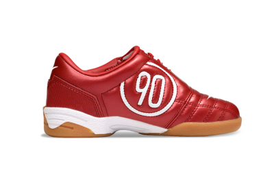 Nike Total 90 III IC Football Shoes - Red/White