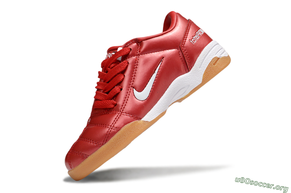 Nike Total 90 III IC Football Shoes - Red/White 5