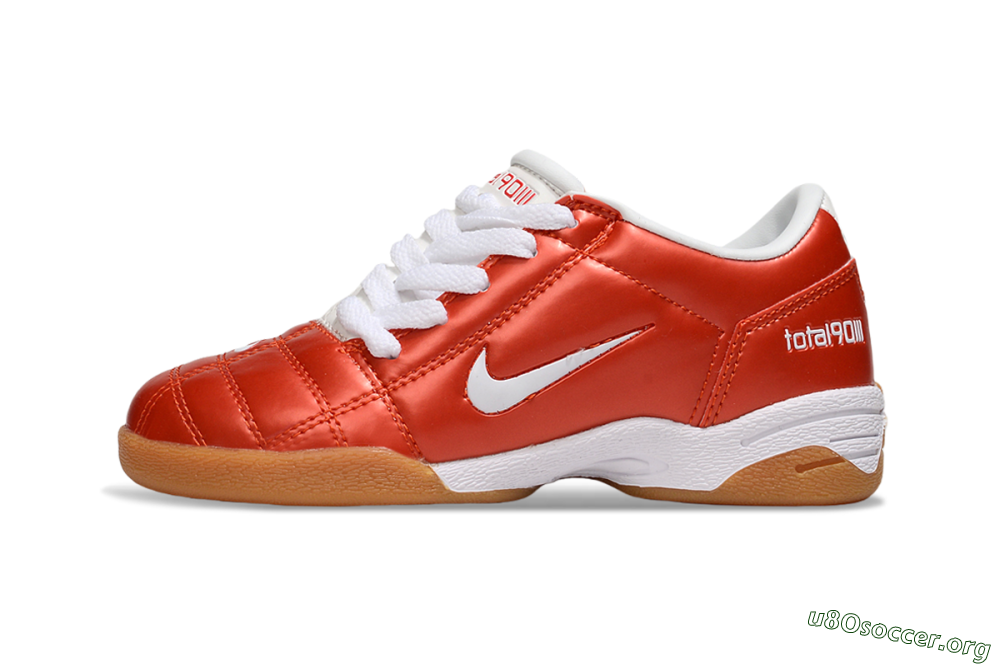 Nike Total 90 III IC Football Shoes - Red/White 3
