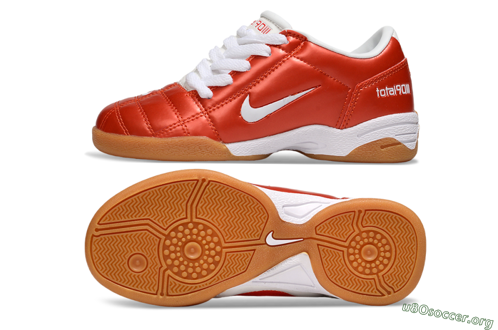 Nike Total 90 III IC Football Shoes - Red/White 1