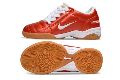Nike Total 90 III IC Football Shoes - Red/White