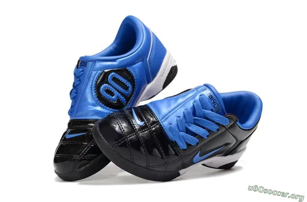 Nike Total 90 III IC Football Shoes - Black/Blue/White 0