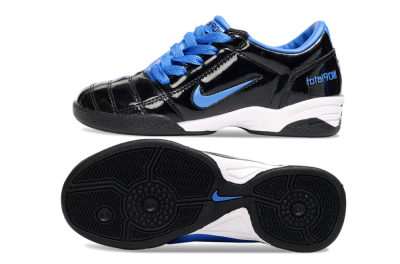 Nike Total 90 III IC Football Shoes - Black/Blue/White