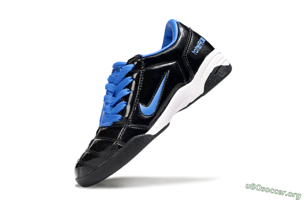 Nike Total 90 III IC Football Shoes - Black/Blue/White 5