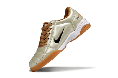 Nike Total 90 III IC Football Shoes - Beige/Black/White