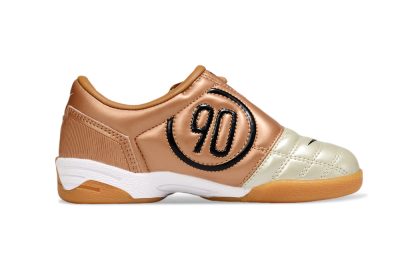 Nike Total 90 III IC Football Shoes - Beige/Black/White