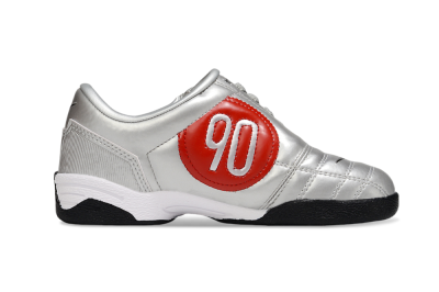 Nike Total 90 III IC Football Shoes - Silver/Black/White