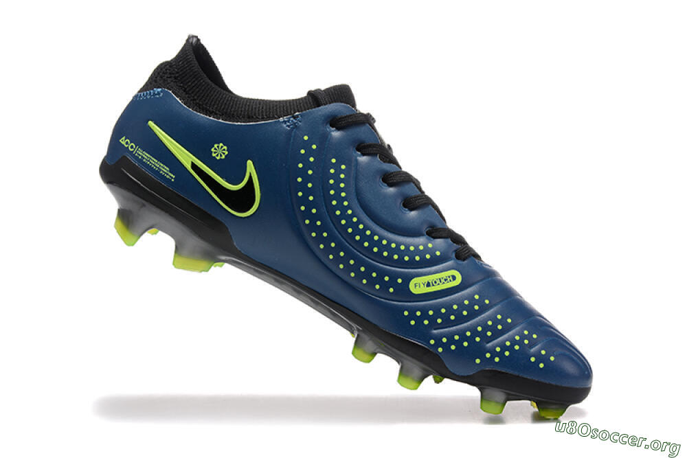 Nike Tiempo Legend 10 Elite FG Football Boots - Blue/Black/Yellow 7