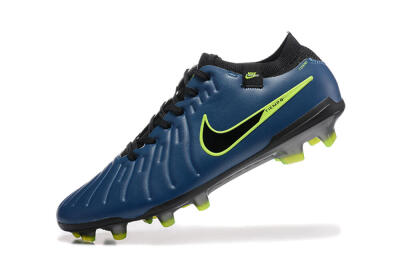 Nike Tiempo Legend 10 Elite FG Football Boots - Blue/Black/Yellow