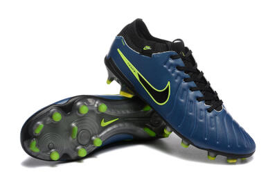 Nike Tiempo Legend 10 Elite FG Football Boots - Blue/Black/Yellow