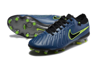Nike Tiempo Legend 10 Elite FG Football Boots - Blue/Black/Yellow