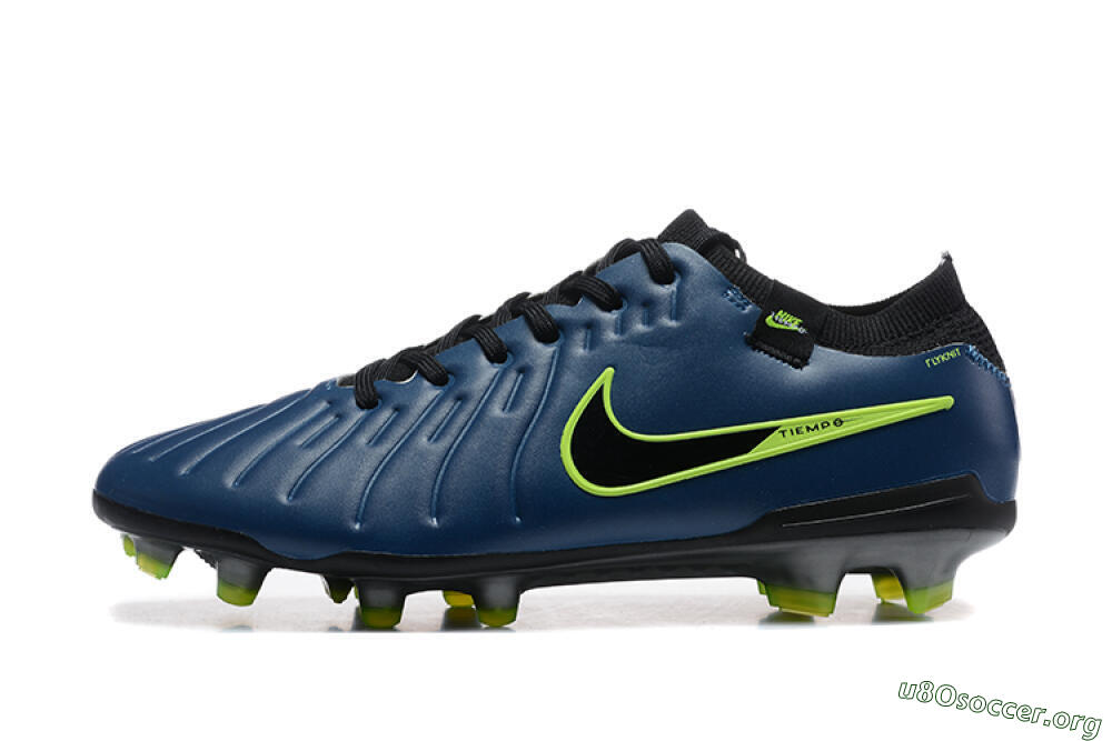 Nike Tiempo Legend 10 Elite FG Football Boots - Blue/Black/Yellow 3