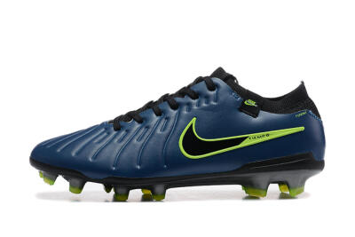 Nike Tiempo Legend 10 Elite FG Football Boots - Blue/Black/Yellow