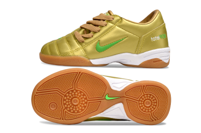 Nike Total 90 III IC Football Shoes - Gold/Yellow/White