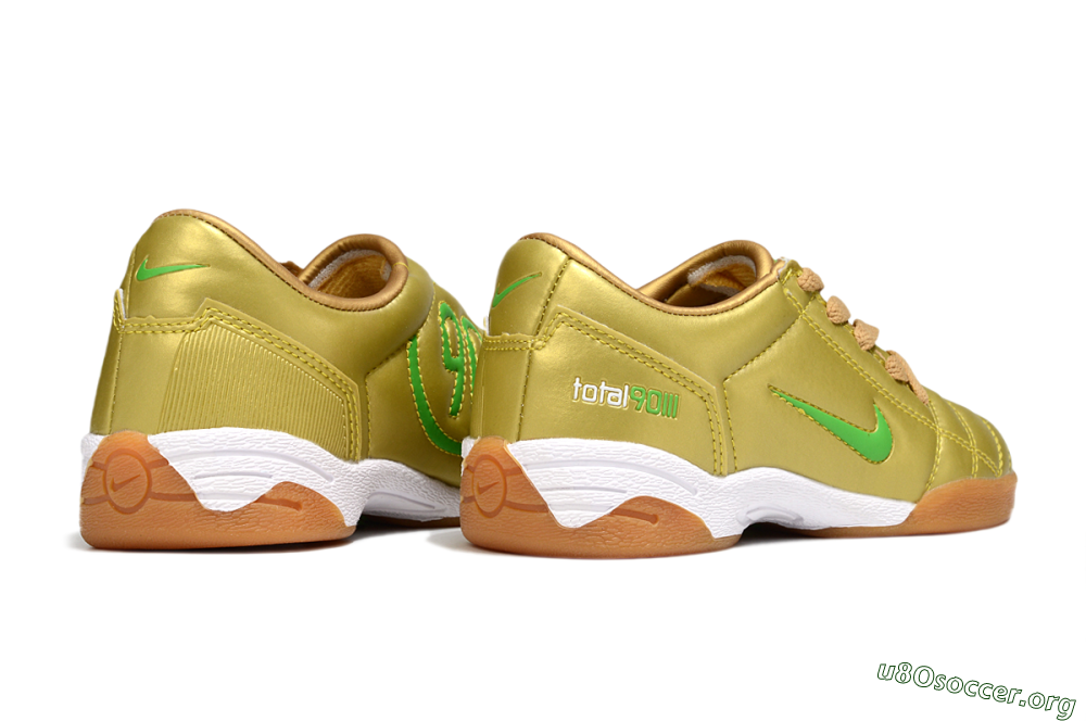 Nike Total 90 III IC Football Shoes - Gold/Yellow/White 6