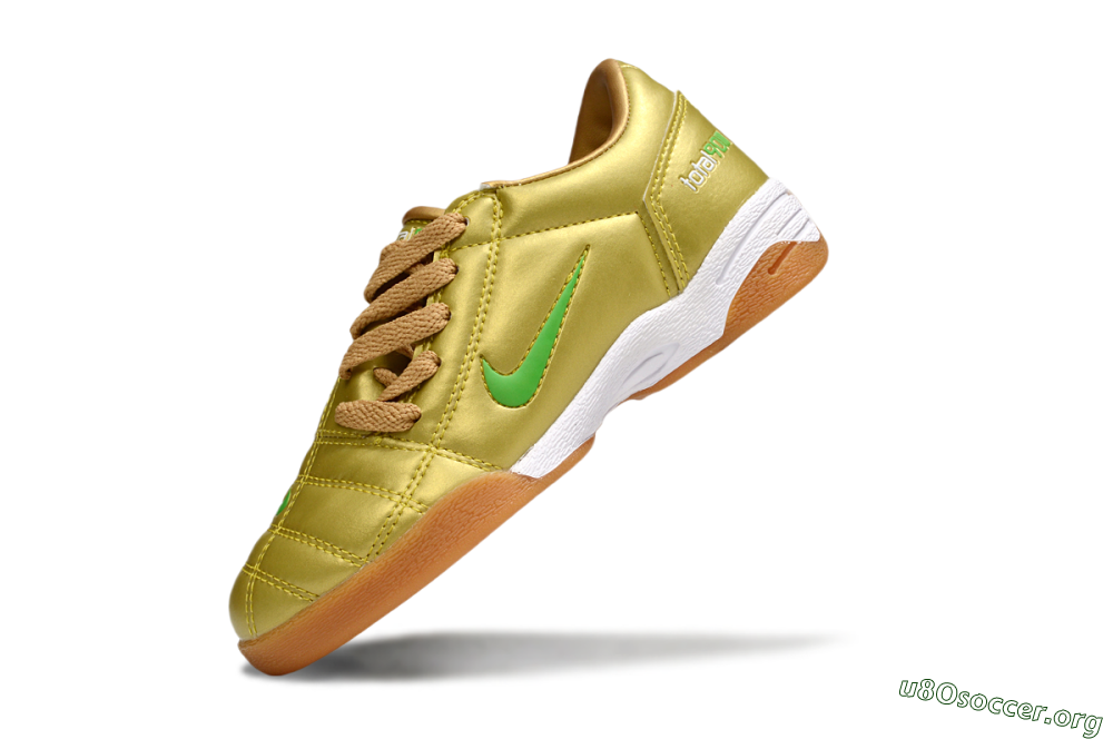Nike Total 90 III IC Football Shoes - Gold/Yellow/White 5