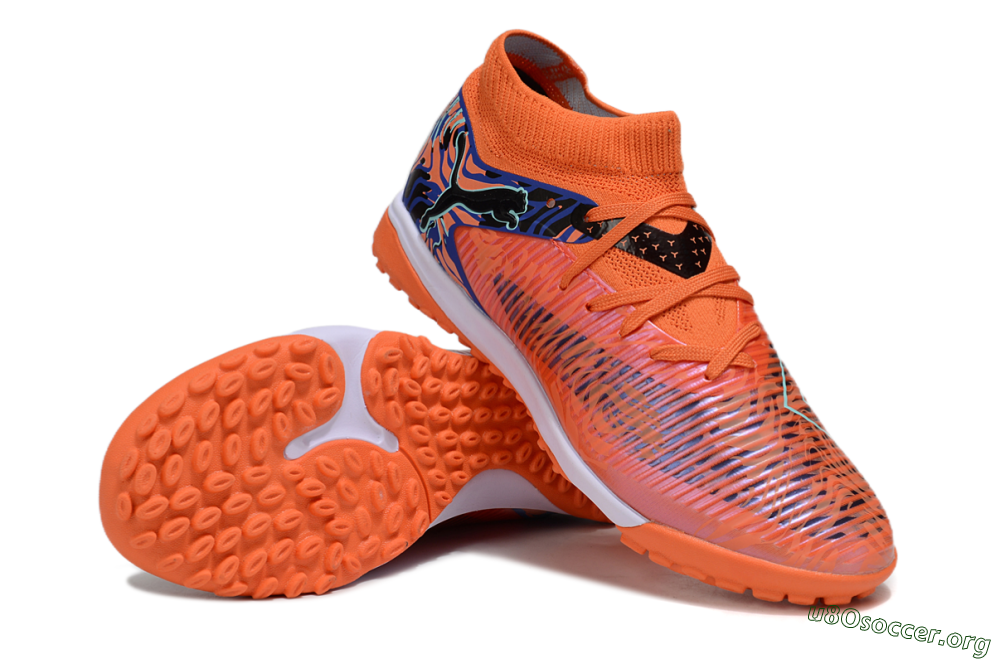 Puma Future 8 Ultimate TF Football Shoes - Red/Black/White 0