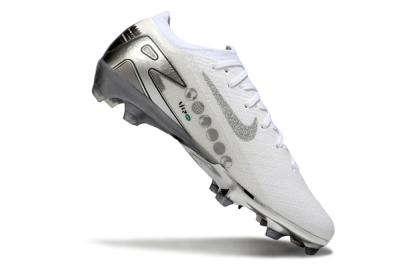 Nike Air Zoom Mercurial Vapor 16 Elite FG Football Boots - White/Silver/Grey