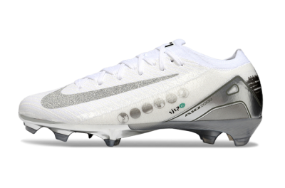 Nike Air Zoom Mercurial Vapor 16 Elite FG Football Boots - White/Silver/Grey
