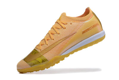 Nike Air Zoom Mercurial Vapor 16 Elite TF Football Shoes - Yellow/Gold/White