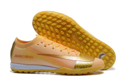 Nike Air Zoom Mercurial Vapor 16 Elite TF Football Shoes - Yellow/Gold/White