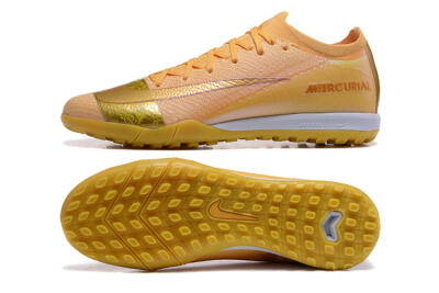 Nike Air Zoom Mercurial Vapor 16 Elite TF Football Shoes - Yellow/Gold/White
