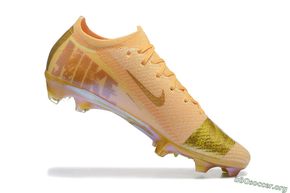 Nike Air Zoom Mercurial Vapor 16 Elite FG Football Boots - Yellow/Gold/White 7