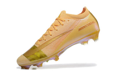 Nike Air Zoom Mercurial Vapor 16 Elite FG Football Boots - Yellow/Gold/White