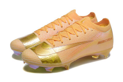 Nike Air Zoom Mercurial Vapor 16 Elite FG Football Boots - Yellow/Gold/White