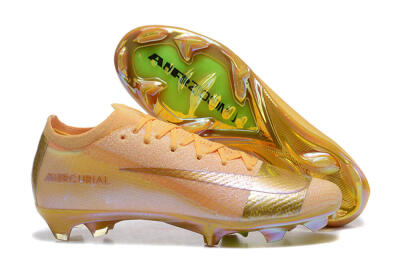 Nike Air Zoom Mercurial Vapor 16 Elite FG Football Boots - Yellow/Gold/White