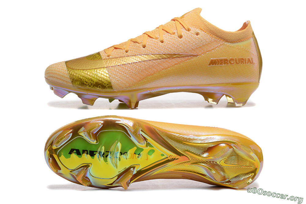 Nike Air Zoom Mercurial Vapor 16 Elite FG Football Boots - Yellow/Gold/White 1