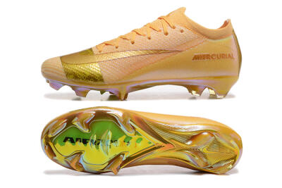 Nike Air Zoom Mercurial Vapor 16 Elite FG Football Boots - Yellow/Gold/White