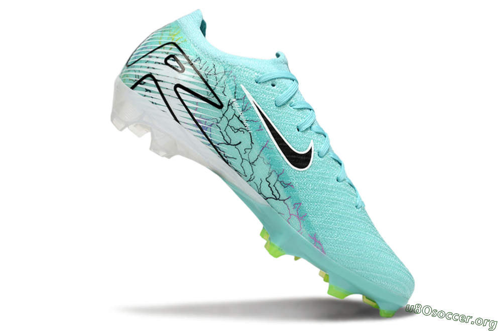 Nike Air Zoom Mercurial Vapor 16 Elite FG Football Boots - Blue/White/Black 5